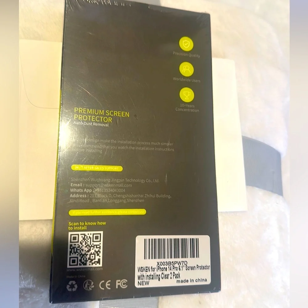 🔥5/$30 NWT IPHONE 14 PRO 6.1” TWO PACK OF SCREEN PROTECTORS